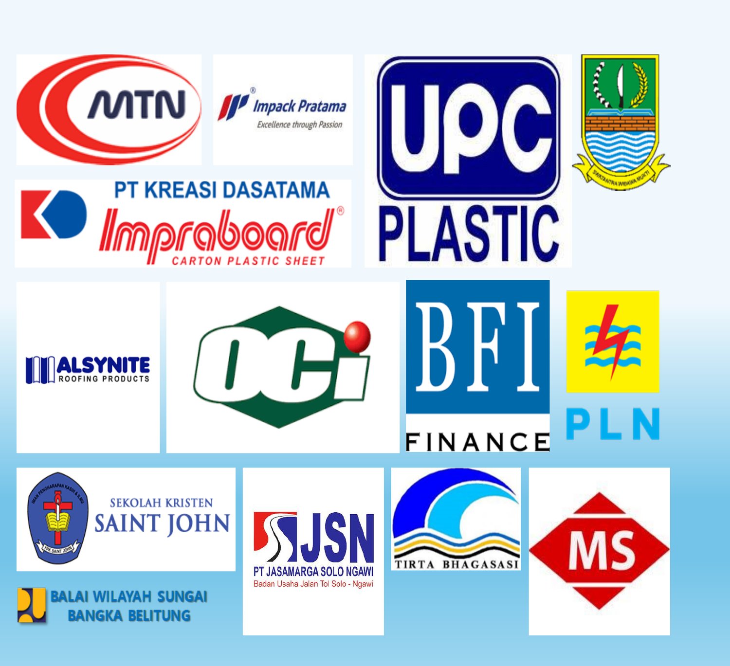 Logo klien dan mitra PT Petunia Global Jaya